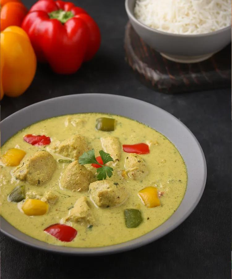 Chicken Curry With Rice (1 person)